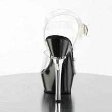 Carregar imagem no visualizador da galeria, Tacones Pleaser ALLURE-608 Transparente Negro