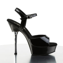 Cargar imagen en el visor de la galería, Tacones Pleaser ALLURE-609 Negro Charol