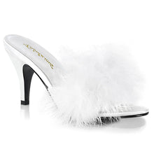 Cargar imagen en el visor de la galería, Tacones Fabulicious AMOUR-03 Blanco Pu Fur