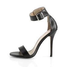 Cargar imagen en el visor de la galería, Tacones Pleaser AMUSE-10 Negro Pu