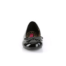 Cargar imagen en el visor de la galería, Tacones Pleaser Pink Label ANNA-01 Negro Charol
