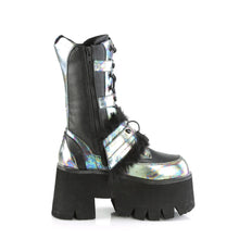 Carregar imagem no visualizador da galeria, Botas Demonia ASHES-120 Negro Vegan Le Verde Multi Oil