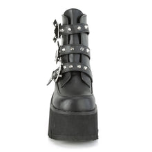 Cargar imagen en el visor de la galería, Botines Demonia ASHES-55 Negro Piel vegana