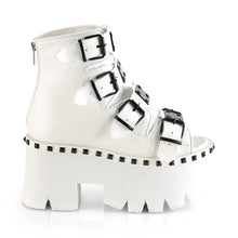 Carregar imagem no visualizador da galeria, Botines Demonia ASHES-70 Blanco Piel vegana