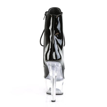 Cargar imagen en el visor de la galería, Tacones Pleaser ASPIRE-1021 Negro Charol Transparente