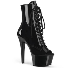 Cargar imagen en el visor de la galería, Tacones Pleaser ASPIRE-1021 Negro Charol