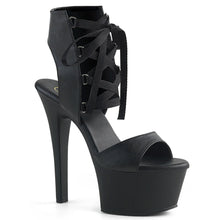 Carregar imagem no visualizador da galeria, Tacones Pleaser ASPIRE-600-14 Negro Piel Sintética