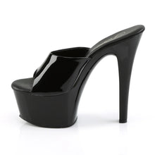 Cargar imagen en el visor de la galería, Tacones Pleaser ASPIRE-601 Negro Charol
