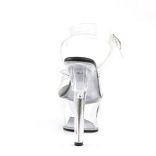 Load image into Gallery viewer, Tacones Pleaser ASPIRE-608 Transparente Negro