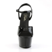 Cargar imagen en el visor de la galería, Tacones Pleaser ASPIRE-609 Negro Charol