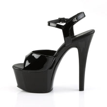 Cargar imagen en el visor de la galería, Tacones Pleaser ASPIRE-609 Negro Charol