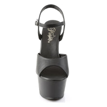 Cargar imagen en el visor de la galería, Tacones Pleaser ASPIRE-609 Negro Piel Sintética