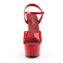 Cargar imagen en el visor de la galería, Tacones Pleaser ASPIRE-609 Rojo Charol