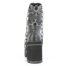 Cargar imagen en el visor de la galería, Botines Demonia ASSAULT-66 Negro Piel vegana