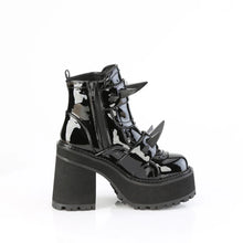 Cargar imagen en el visor de la galería, Botines Demonia ASSAULT-72 Negro Pat