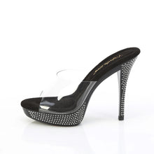 Cargar imagen en el visor de la galería, Tacones Fabulicious ATHENA-501 - Transparente / Negro