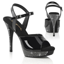 Cargar imagen en el visor de la galería, Tacones Fabulicious ATHENA-509 - Negro
