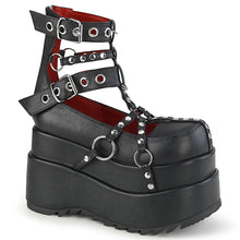 Carregar imagem no visualizador da galeria, Botines Demonia BEAR-28 Negro Piel vegana