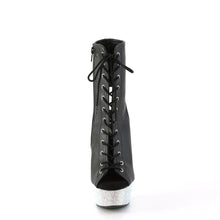 Load image into Gallery viewer, Tacones Pleaser BEJEWELED-1016-6 Negro Piel Sintética
