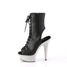 Load image into Gallery viewer, Tacones Pleaser BEJEWELED-1016-6 Negro Piel Sintética