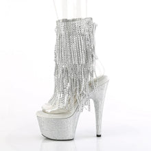 Cargar imagen en el visor de la galería, Tacones Pleaser BEJEWELED-1017RSF-7 Transparente Plata
