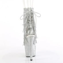 Cargar imagen en el visor de la galería, Tacones Pleaser BEJEWELED-1017RSF-7 Transparente Plata