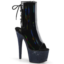 Cargar imagen en el visor de la galería, Tacones Pleaser BEJEWELED-1018DM-7 Negro Holo Charol
