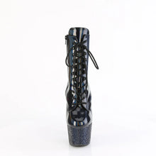 Cargar imagen en el visor de la galería, Tacones Pleaser BEJEWELED-1020-7 Negro Holo Charol