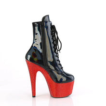 Cargar imagen en el visor de la galería, Tacones Pleaser BEJEWELED-1020-7 Negro Holo Charol