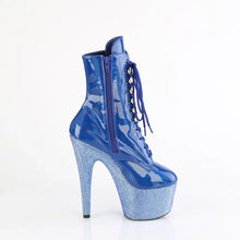 Carregar imagem no visualizador da galeria, Tacones Pleaser BEJEWELED-1020-7 Azul Holo Charol