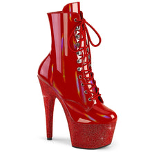 Cargar imagen en el visor de la galería, Tacones Pleaser BEJEWELED-1020-7 Rojo Holo Charol