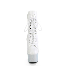 Load image into Gallery viewer, Tacones Pleaser BEJEWELED-1020-7 Blanco Holo Charol