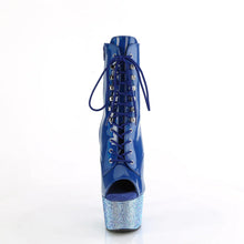 Carregar imagem no visualizador da galeria, Tacones Pleaser BEJEWELED-1021-7 Azul Holo Charol