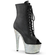 Load image into Gallery viewer, Tacones Pleaser BEJEWELED-1021-7 Negro Piel Sintética