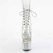 Cargar imagen en el visor de la galería, Tacones Pleaser BEJEWELED-1021C-7 Transparente Plata