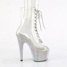 Cargar imagen en el visor de la galería, Tacones Pleaser BEJEWELED-1021C-7 Transparente Plata