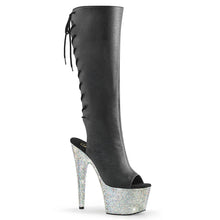 Cargar imagen en el visor de la galería, Tacones Pleaser BEJEWELED-2018-7 Negro Piel Sintética