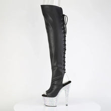Cargar imagen en el visor de la galería, Tacones Pleaser BEJEWELED-3019MS-7 Negro Piel Sintética