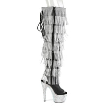Carregar imagem no visualizador da galeria, Tacones Pleaser BEJEWELED-3019RSF-7 Negro Piel Sintética