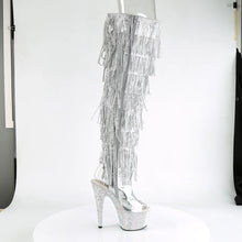 Carregar imagem no visualizador da galeria, Tacones Pleaser BEJEWELED-3019RSF-7 Plata Pu