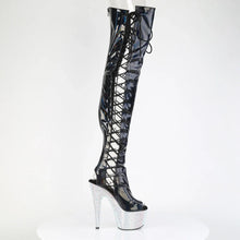 Carregar imagem no visualizador da galeria, Tacones Pleaser BEJEWELED-3052HG-7 Negro Holo Charol