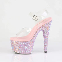 Carregar imagem no visualizador da galeria, Tacones Pleaser BEJEWELED-708MS Transparente B. Rosa