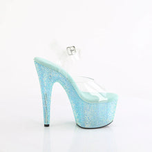 Carregar imagem no visualizador da galeria, Tacones Pleaser BEJEWELED-708RRS Transparente Aguamarina