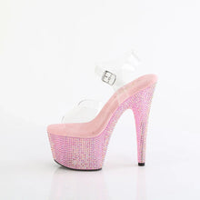 Cargar imagen en el visor de la galería, Tacones Pleaser BEJEWELED-708RRS Transparente B. Rosa