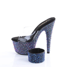 Cargar imagen en el visor de la galería, Tacones Pleaser BEJEWELED-712MS - Transparente Strass Negro