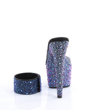 Cargar imagen en el visor de la galería, Tacones Pleaser BEJEWELED-712MS - Transparente Strass Negro