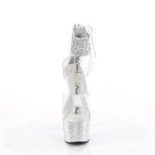 Cargar imagen en el visor de la galería, Tacones Pleaser BEJEWELED-724RS-02 Transparente Plata