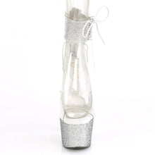 Load image into Gallery viewer, Tacones Pleaser BEJEWELED-724RS Transparente Plata