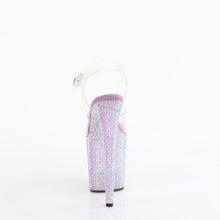 Cargar imagen en el visor de la galería, Tacones Pleaser BEJEWELED-808RRS - Transparente / Strass lavanda