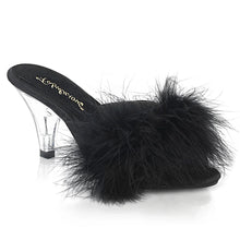 Cargar imagen en el visor de la galería, Tacones Fabulicious BELLE-301F Negro Pu Fur